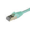 1m Aqua Cat6a Ethernet Cable - STP