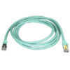 2m Aqua Cat6a Ethernet Cable - STP