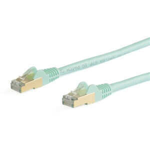 Cable - Aqua CAT6a Ethernet Cable 5m