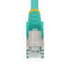 2m LSZH CAT6a Ethernet Cable - Aqua