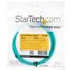 3m 10 Gb Aqua Fiber Patch Cable LC/LC