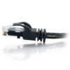 Cbl/7M Black CAT6 PVC Snagless UTP Patch