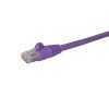 2m Purple Snagless UTP Cat6 Patch Cable