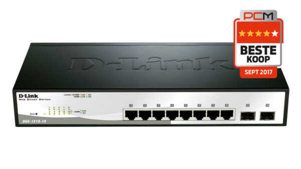 D-Link 10-Port Gigabit Smart Switch