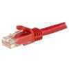 1m Red Snagless UTP Cat6 Patch Cable