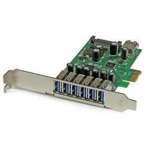 7 Pt PCI Express USB 3.0 Card - Std+LP