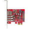 3Pt PCIe USB 3.0 Card+Gigabit Ethernet