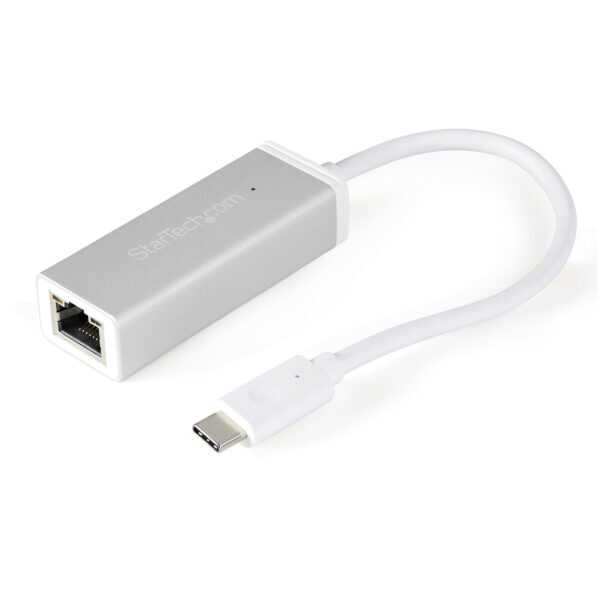 USB-C to Gigabit Network Adapter -Silver