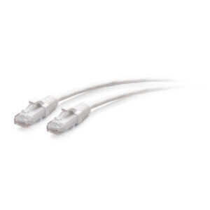 10FT/3M CAT6A SLIM PATCH 28AWG WHITE