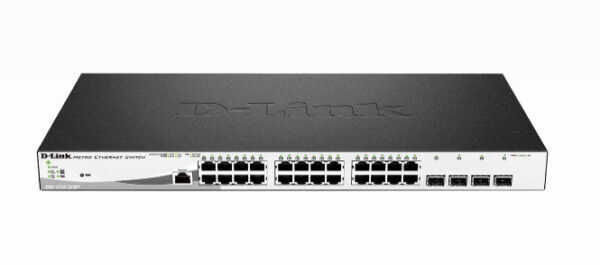 D-Link 28-Port Gigabit PoE+ Smart