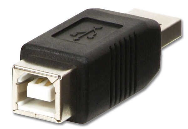 Lindy USB Adapter, USB A Male to B