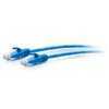 3FT/0.9M CAT6A SLIM PATCH 28AWG BLUE