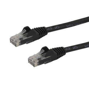 30.4m Black Snagless Cat6 Patch Cable