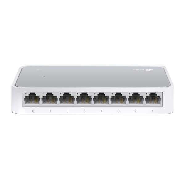 TP-Link 8 port 10/100 mini Switch, Pla