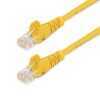 10m Yellow Snagless Cat5e Patch Cable