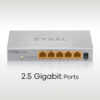 Zyxel MG-105 5 Port 2.5G MultiGig Switch