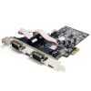 4 Port PCIe Serial Adapter Card w/16550