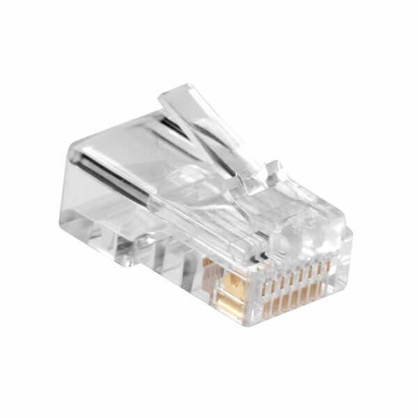 Modular Connector RJ45 10 pieces Round