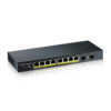 ZYXEL GS1900-10HP V2 Switch 8GB-port Mgm