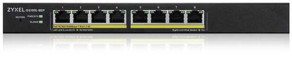 Zyxel GS1915-8EP, 8-port GbE PoE