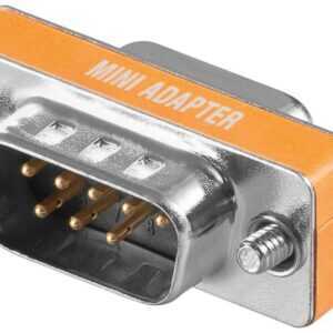 MicroConnect Mini Gender DB9 M/F Null Modem