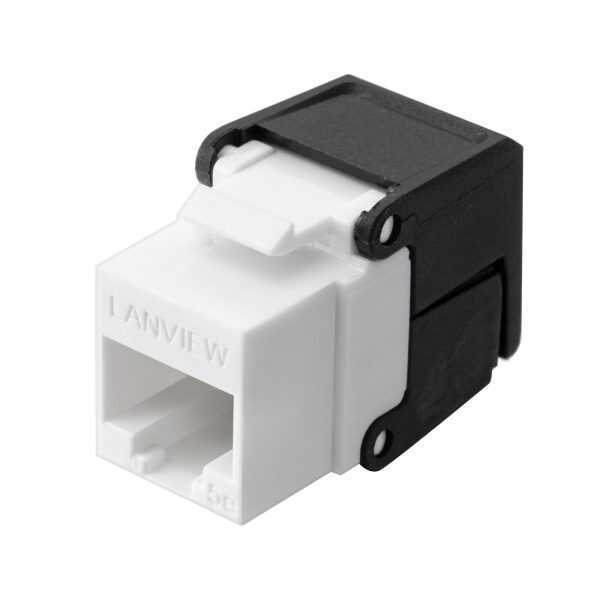 Lanview Cat5e Unshielded flip jack