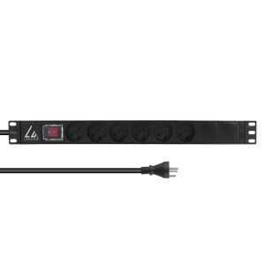 Lanview 19'' rack mount power strip,