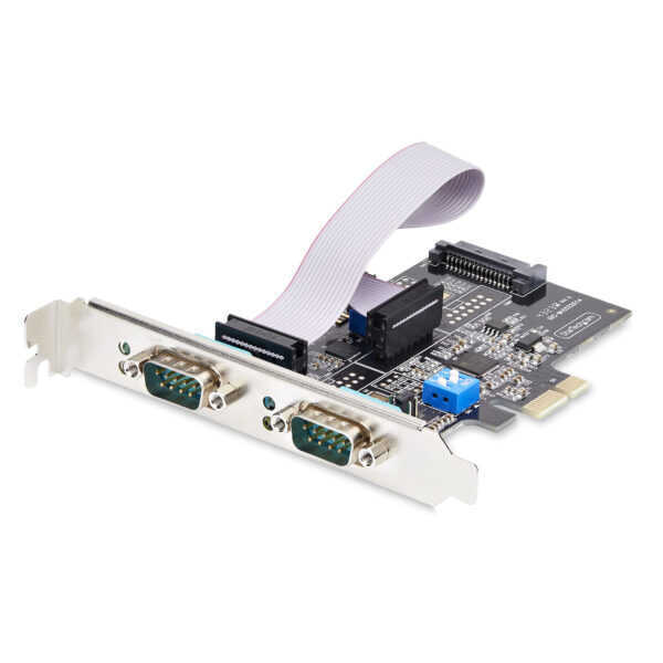 2-Port Serial PCIe Card RS232/422/485