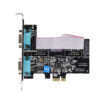 2-Port Serial PCIe Card RS232/422/485