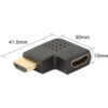 Techly HDMI MALE TO FEMALE ADAPTER