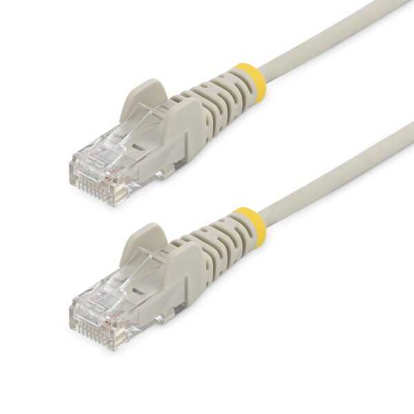 Cable - Grey Slim CAT6 Patch Cord 1m