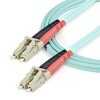 1m 10 Gb Aqua Fiber Patch Cable LC/LC