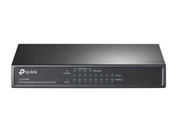 8-Port Gigabit PoE Switch