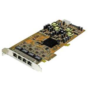 4 Port Gigabit PoE PCIe Network Card