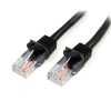 1m Black Snagless UTP Cat5e Patch Cable