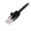 3m Black Snagless UTP Cat5e Patch Cable