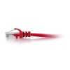 Cbl/1.5M Red CAT6 PVC Snagless UTP Patch