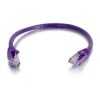 Cbl/2M Moulded/Btd Purple CAT5E PVC UTP