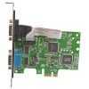 2-Port PCIe Serial Card w/16C1050 UART