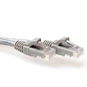 ACT U/UTP CAT6 patch snagls RJ45 grey 3M