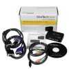 2 Port USB KVM Switch w/Audio+Cables