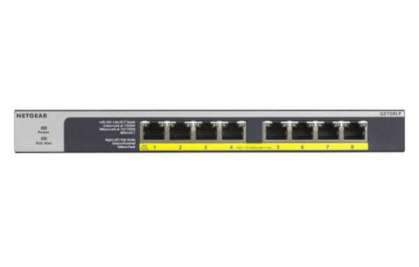 8PT POE/POE+GIGABIT UNMANAGED SWCH