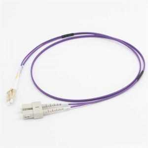 Cbl/2m LC/SC OM4 LSZH Fibre Patch-Viol