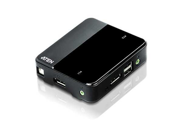 Aten 2 port USB DisplayPort