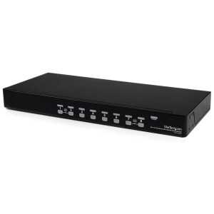 8 Port 1U Rackmount USB KVM Switch