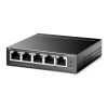 5-Port GB Smart Switch with 4-Port PoE+