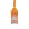 0.5m Orange Snagless Cat5e Patch Cable