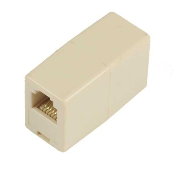 MicroConnect Modular Adapter RJ12-RJ12 F/F