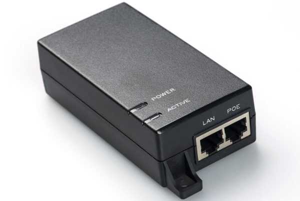 MicroConnect 15.4W 802.3af PoE Injector