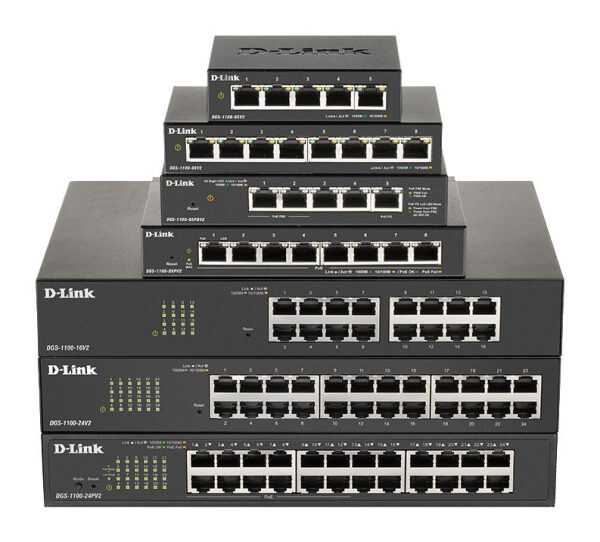 D-Link 8-Port PoE Gigabit Smart